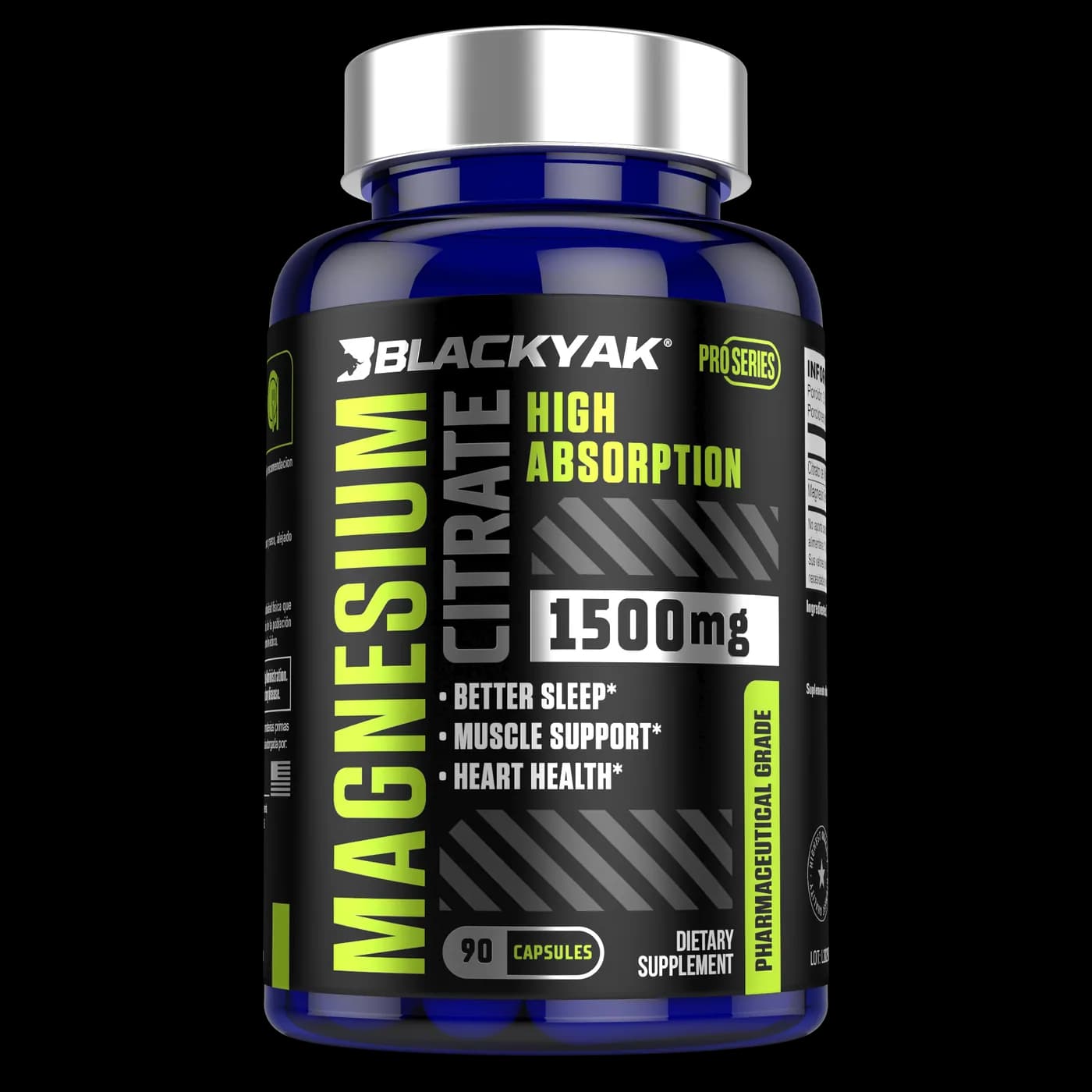 Citrato de Magnesio 1500mg — Recuperación Muscular