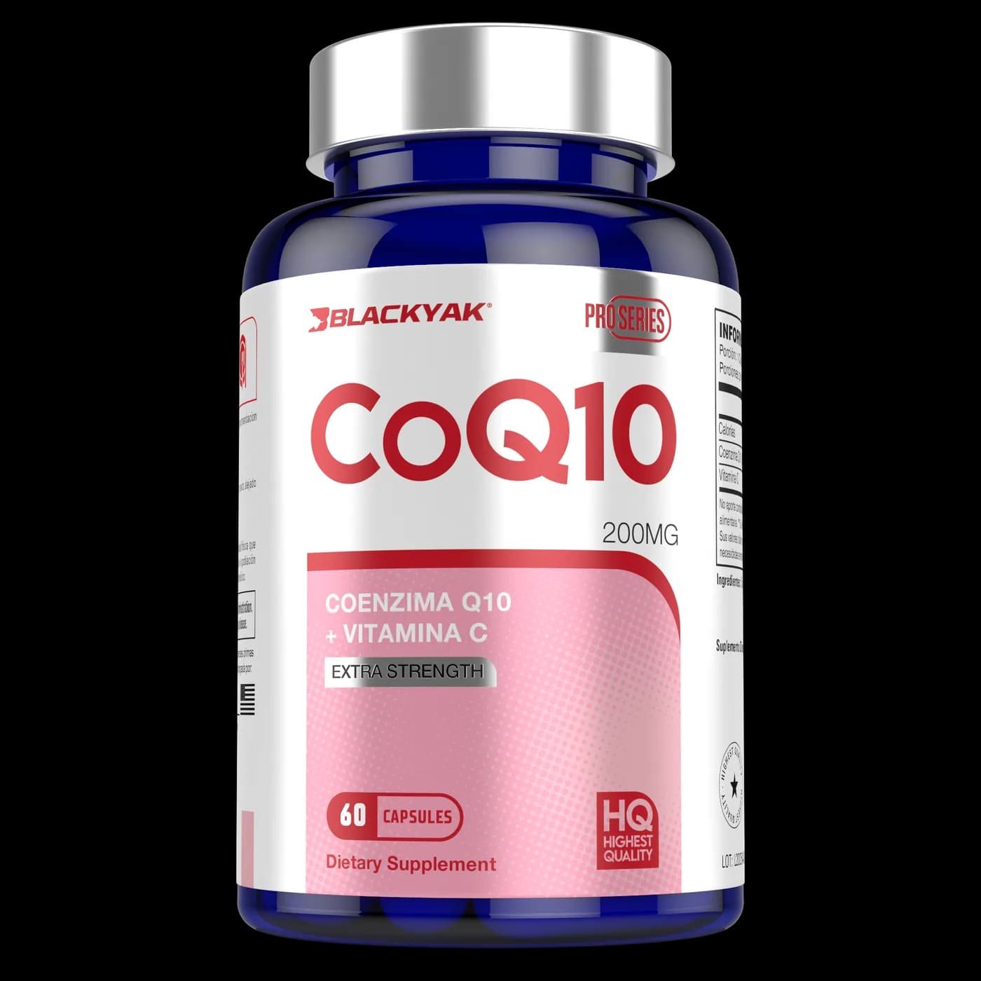 CoQ10 300mg + Vitamina C — Energía Cardiovascular