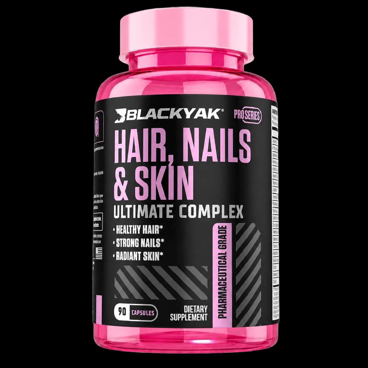 Hair, Nails & Skin — Biotina 5000mcg + Coenzima Q10 + 20 nutrientes