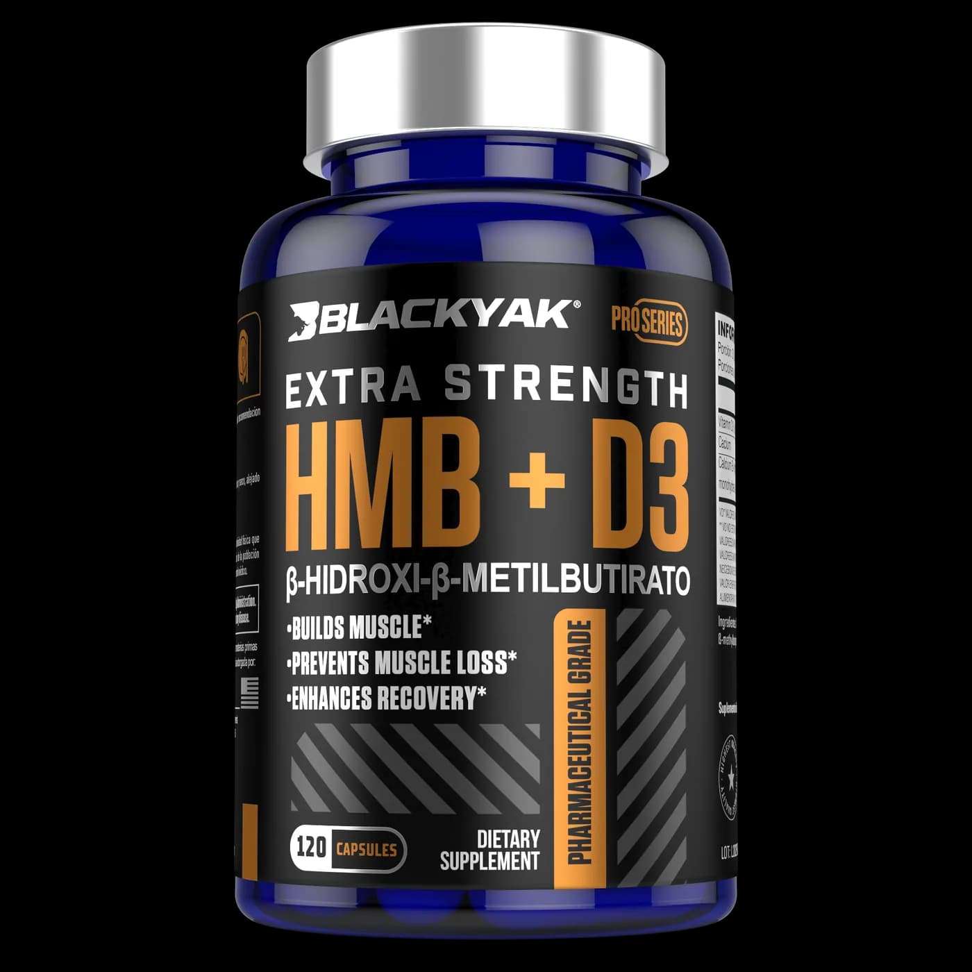 HMB 1500mg + Vitamina D3 6000 UI — Recuperación