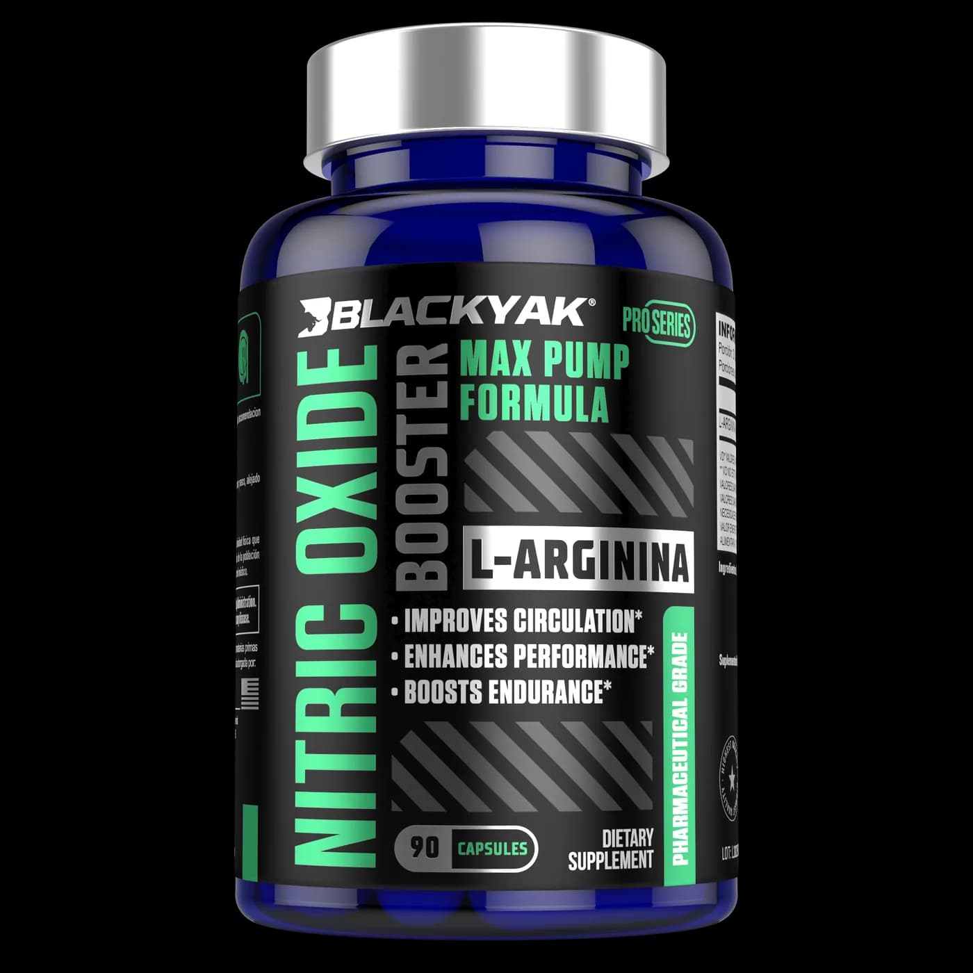 L-Arginina 2000mg — Óxido Nítrico & Pump