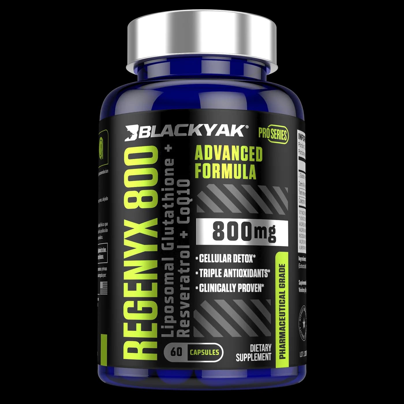 Regenyx 800 — Glutatión Liposomal + Resveratrol + CoQ10