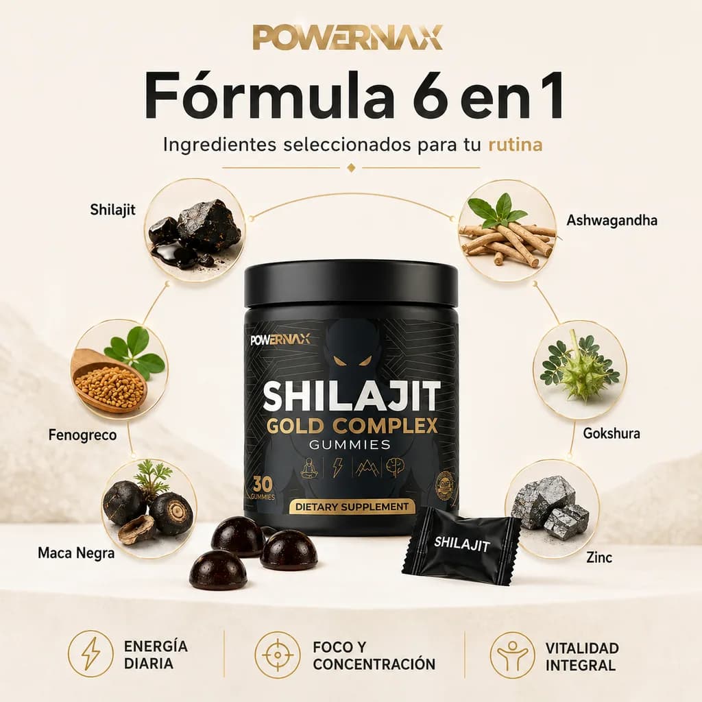 Shilajit Gold Complex — 30 gomitas